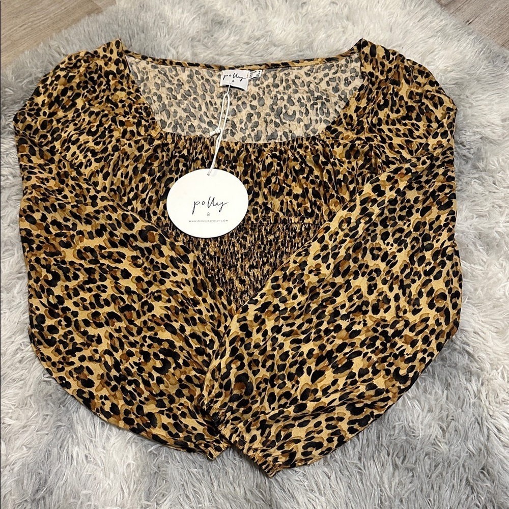 NWT Princess Polly cropped long sleeve - Picture 2 of 5